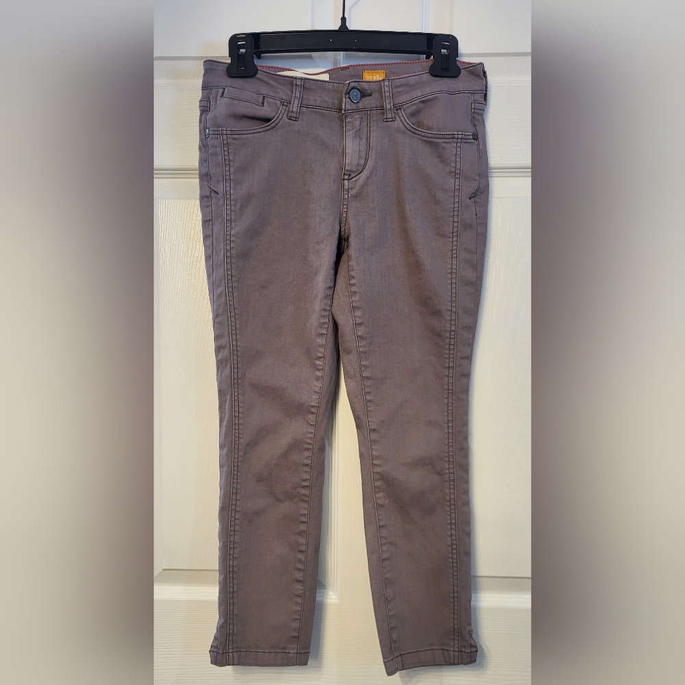 Anthropologie Pilcro and the Letterpress Gray Stet Fit Jeans Size 26 pet…